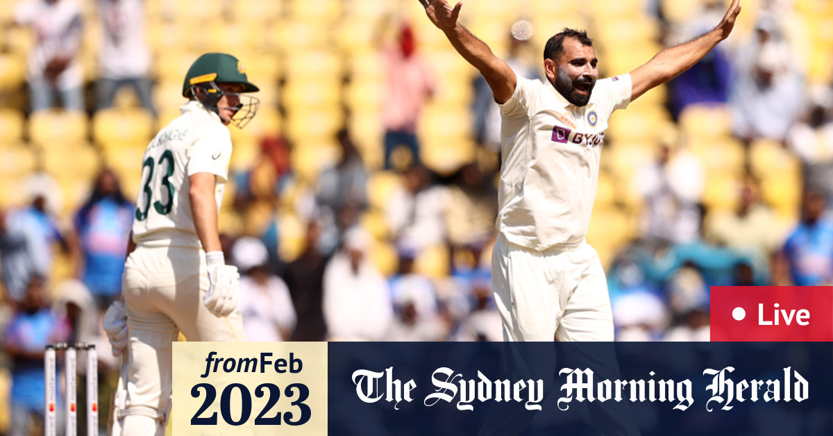 Australia v India Test LIVE updates Scores, wickets, time, date, how